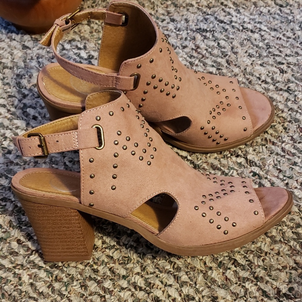 Womans Open Toe Booties